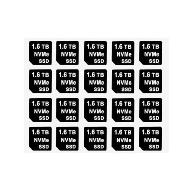 Imagem de Etiqueta adesiva com capacidade de 20 peças para bandeja de disco rígido Caddy DXD9H 0DXD9H X7K8W 0X7K8W, compatível com Dell PowerEdge de 16ª a 14ª geração r740 r440 r340 r750 r650 r550 r760 r660 25