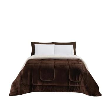 Imagem de Cobertor Coberdrom Dupla Face Sherpa e Flannel – Ultra Macio, Térmico, Luxuoso – Casal Ideal para Inverno