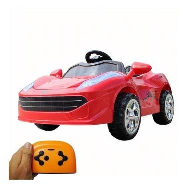 Imagem de Mini Carro Elétrico Infantil 6v Importway Com Controle Vm Cor Vermelho