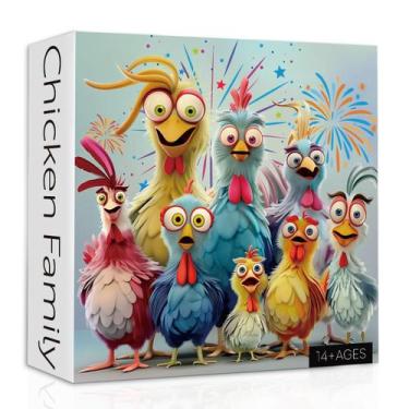 Imagem de Quebra-cabeça Puzzling Thanksgiving Chicken 1000 peças - PPuzzling