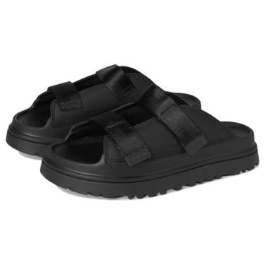 Imagem de UGG Sandália unissex infantil Goldenglow Slide (infantil/criança pequena), Preto, 12 Little Kid