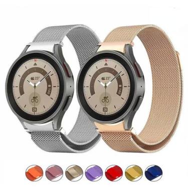Imagem de Pulseira Milanese compativel para SMG-Watch4 42/46 40/44 - LUTIE,CAPAS