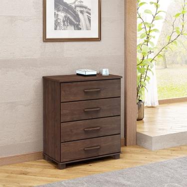 Imagem de Cômoda 4 Gavetas Linha Ouro Madeira Maciça 2250WN Café Finestra