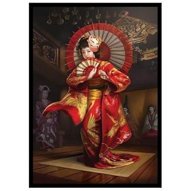 Imagem de Fantasy North - Hitomi - Imperial Performer - 100 capas de cartas colecionáveis TCG foscas lisas - Serve para Pokémon Magic MTG Commander e outros jogos de cartas - Capas de baralho (FN148S)