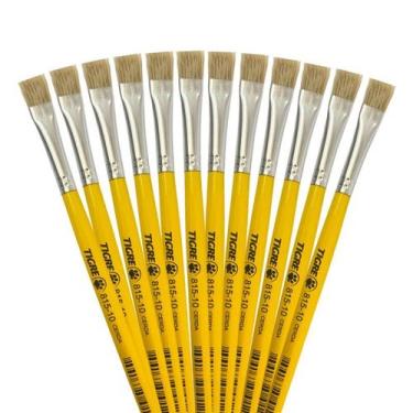 Imagem de Kit Com 12 Pinceis Tigre Linha 815 Numero 10