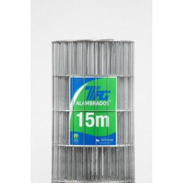 Imagem de TELA SOLDADA TAG MALHA 5x15cm FIO 2,30mm RL 15X2,0m - TELAS ARROIO GRA