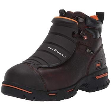 Imagem de Bota de Construção e Construção Masculina Timberland Pro Endurance 15 cm Bico de Aço EX MetGuard, Marrom, 4