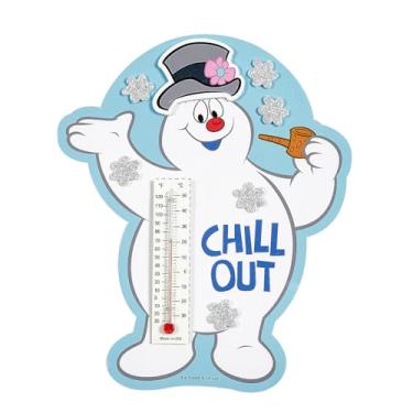 Imagem de Kit de artesanato com termômetro Frosty The Snowman™ – 12 conjuntos – Atividades divertidas e educativas de inverno para crianças, artesanato perfeito para férias