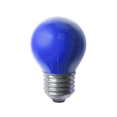 Imagem de Lampada bolinha 15w 220v e27 azul bg-45 ourolux 02059 - SADOKIN