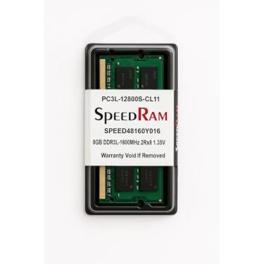 Imagem de Memória para Notebook 8GB 1.35V SpeedRam PC3L-1600 SODIMM DDR3 SDRAM 1600MHz