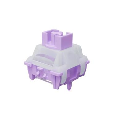 Imagem de GATERON Interruptor de teclado magnético Orchid, haste de parede POM completo pré-viagem configuração livre pré-lubrificado de fábrica para teclado magnético para jogos (90)