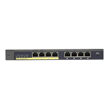 Imagem de Ethernet Gigabit de 5 portas Netgear, 8 portas | 4xPoE 53W, Cinza
