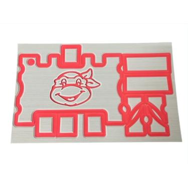 Imagem de Next Level Inc | Almofadas Turtlebox Seadek | Serve para modelos Gen 2 e Gen 3 | Design personalizado de tartaruga Ninja | Suporte adesivo | Acessórios de alto-falante Turtlebox | Cinza tempestade