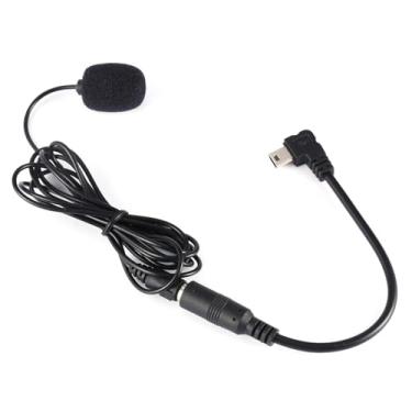 Imagem de Zerodis Mini Lavalier Microfone Mini Lavalier Microfone Preto Preto de 3,5 Mm de Alta Sensibilidade Portátil Camisa de Lapela Portão CLAMP MICL de No Cabo MIC + Adaptador para Hero4