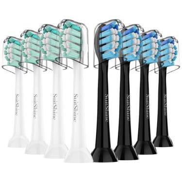 Imagem de Cabeças de escova de dentes de reposição SuitShine para Philips Sonica
