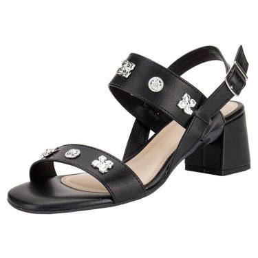 Imagem de Sandália Feminina Salto Grosso Moleca 5496119