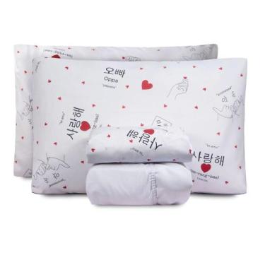 Imagem de Jogo de Lençol King Essencialle 150 Fios 4 Peças - Dorameira - Dona Ze