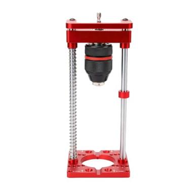 Imagem de Cryfokt Guia de Perfuração de Linha Automática, Guia de Perfuração, ótima Perfuração Perpendicular, Base Versátil e de Cerca, Localizador de Orifício de Dobradiça de 35 Mm para