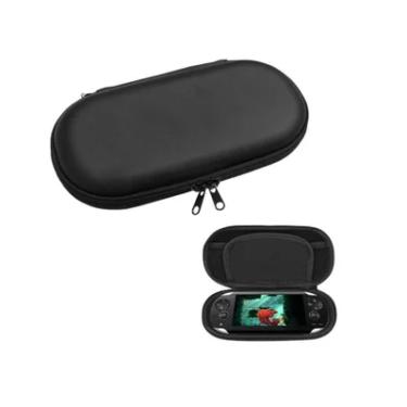 Imagem de Case Bag Bolsa Estojo Viagem E Proteção Para Ps Vita 1000 Fat 2000 Slim Preto