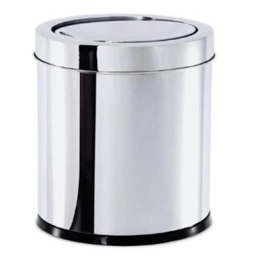 Imagem de Lixeira Para Banheiro Balde De Lixo Inox - A.R Variedades Mt
