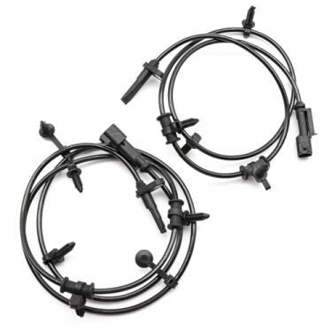 Imagem de IZYSS Sensores de velocidade da roda ABS traseiro motorista e lado do passageiro, conjunto de 2 peças, substituição # CT4Z2C190C, CT4Z2C190B Compatível com Ford, Lincoln Models - Edge 2011-2013, MKX