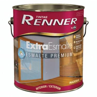 Imagem de Verniz Esmalte Extra Transparente Acetinado 3,6 Lts - Tintas Renner