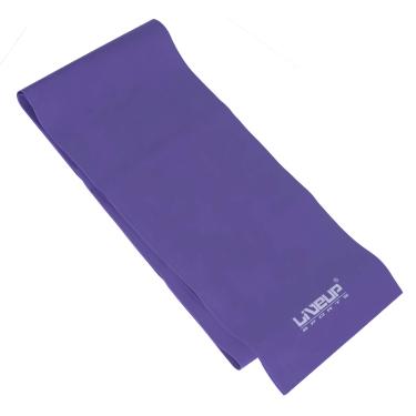 Imagem de Faixa Elastica 2, Media, 1200 x 150 x 0.5 mm, LiveUp, Roxo