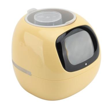 Imagem de Cryfokt Plantador Inteligente, Aplicativo Decorativo Adaptável Maconha de Planta Inteligente para Interiores (Amarelo)