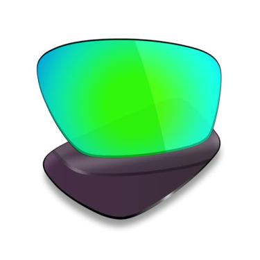 Imagem de Mryok Lentes de substituição UV400 compatíveis com Oakley Crosslink Zero OX8076 56 mm - Verde esmeralda
