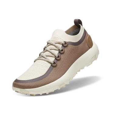 Imagem de Allbirds Tênis de trilha feminino, respirável para todas as trações, Hazy Cocoa, Dark Cocoa (sola creme pedregosa), 39