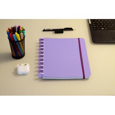 Imagem de Confetti Caderno Smart Universitário 80 Fls Dots Lilás C/Impressão Lilás