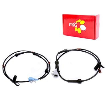 Imagem de FKG Sensor de velocidade da roda ABS traseiro esquerdo e direito ALS348 ALS349 para Nissan Maxima 2004-2008 3,5L, conjunto de 2