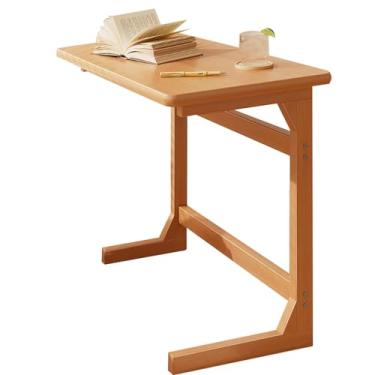 Imagem de Mesa de estudo mesa lateral criativa varanda mesa de escritório simples mesa de escritório quarto computador estabilidade de suporte de carga construção sólida adequada para uma ampla gama de