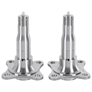 Imagem de SP131 Eixo de reboque #84 EZ Lube Weld-On com flange de freio para eixo de reboque de 1,6 kg, compatível com kit de rolamentos L44649/10 e L68149/11 (2 peças)