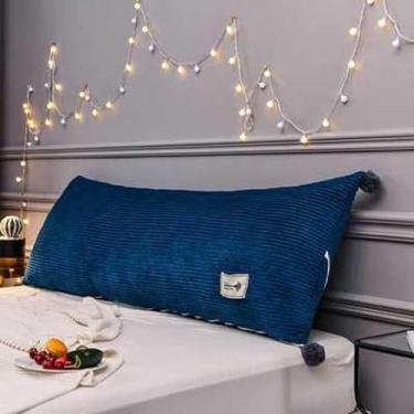 Imagem de Cabeceira Cushio Orther Estilo Europa Log Travesseiro Tatami Back Cushio Assento De Chão Com Encosto Readig Travesseiro Sofá-cama Encosto Louge, C, 2m