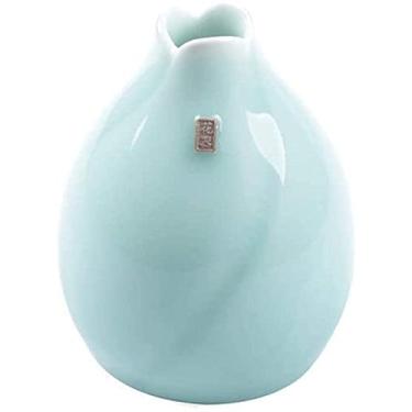 Imagem de Vaso de sepultura pequenos ornamentos de porcelana decoração de casa mesa flor ornamento criativo cultura aquática única arte requintada cerâmica para flores