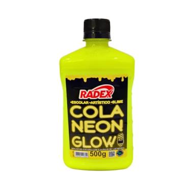 Imagem de Produto Para Slime Cola Glow Neon Amarela 500gr. - 01 Unidade, Radex, 7304, Multicor