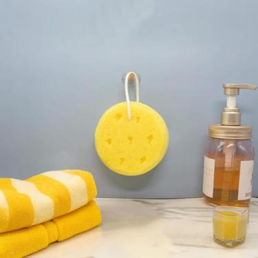 Imagem de Generic Esponja esfoliante corporal, amarela, sintética, compacta, LCC875-01