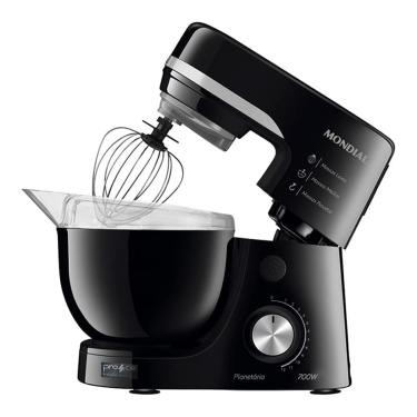 Imagem de Batedeira Planetária Mondial BP-03-B Preta 700W
