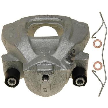 Imagem de ACDelco Conjunto profissional de pinça de freio a disco frontal do lado do passageiro 18FR12334 (pronto para fricção não revestido), remanufaturado