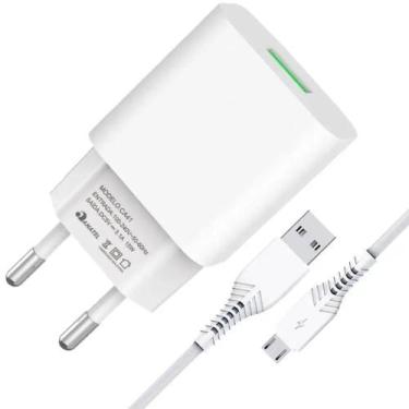 Imagem de Carregador Compatível Com Samsung Galaxy A10 A01 A10s J7 J8 M10 A02 J5