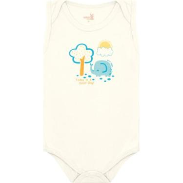 Imagem de Body regata bebe 13537 kiko e kika - Kiko baby, Off white, P