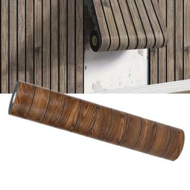 Imagem de Painel Ripado Autocolante Adesivo Parede Flexivel Decoraçao Sala Estar