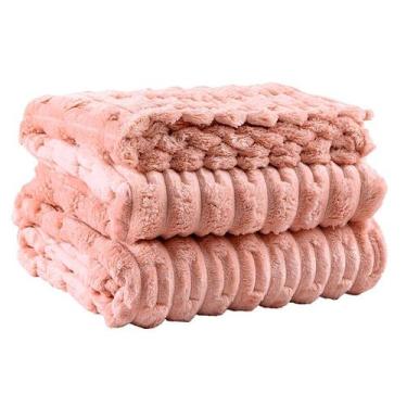 Imagem de Cobertor Casal Queen Manta Soft Luxo Microfibra Polar Almond - Bia Enx