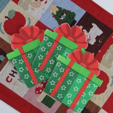 Imagem de Guardanapos de papel de Natal, guardanapos descartáveis fofos com tema natalino, guardanapo decorativo prático para celebrações de férias, festas festivas e uso diário (estilo 3)
