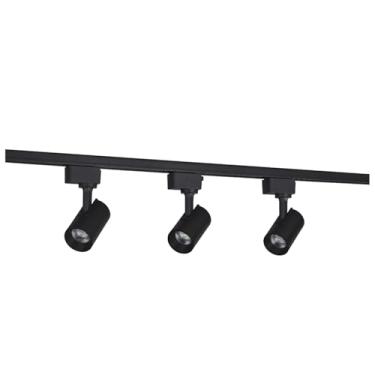Imagem de Kit Trilho Elegance 1 Metro Com 3 Spots Led 7W 3000K Preto - Avant