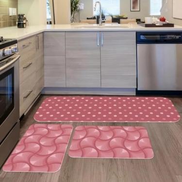 Imagem de Passadeira Cozinha，Tapete Antiderrapante Cozinha，Kit De 3 Tapetes para Melancias Sementes，Vida Criativa(20)