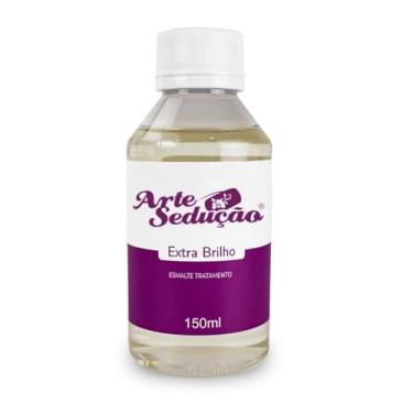 Imagem de Base Extra Brilho 150ml Unhas Manicure Refil, Arte Sedução