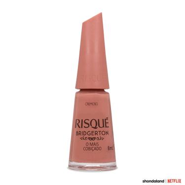 Imagem de Esmalte Nude Risqué Bridgerton O Mais Cobiçado Cremoso Blister 8ml