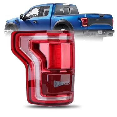 Imagem de Conjunto de luz traseira do lado do motorista compatível com Ford F150 2015-2017 LED